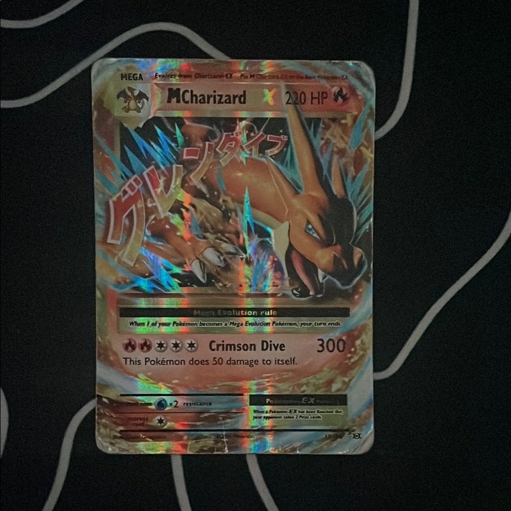Mega Charizard EX Pokémon Card